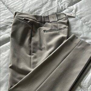 White House Black Market Gray Cropped Pants